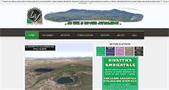 Desktop Screenshot of latiumvolcano.it